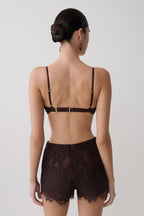 Gigi Lace Bralette in Dark Chocolate – Chic&Drifts