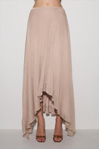 Nola Lurex Maxi Skirt in Gold – Chic&Drifts