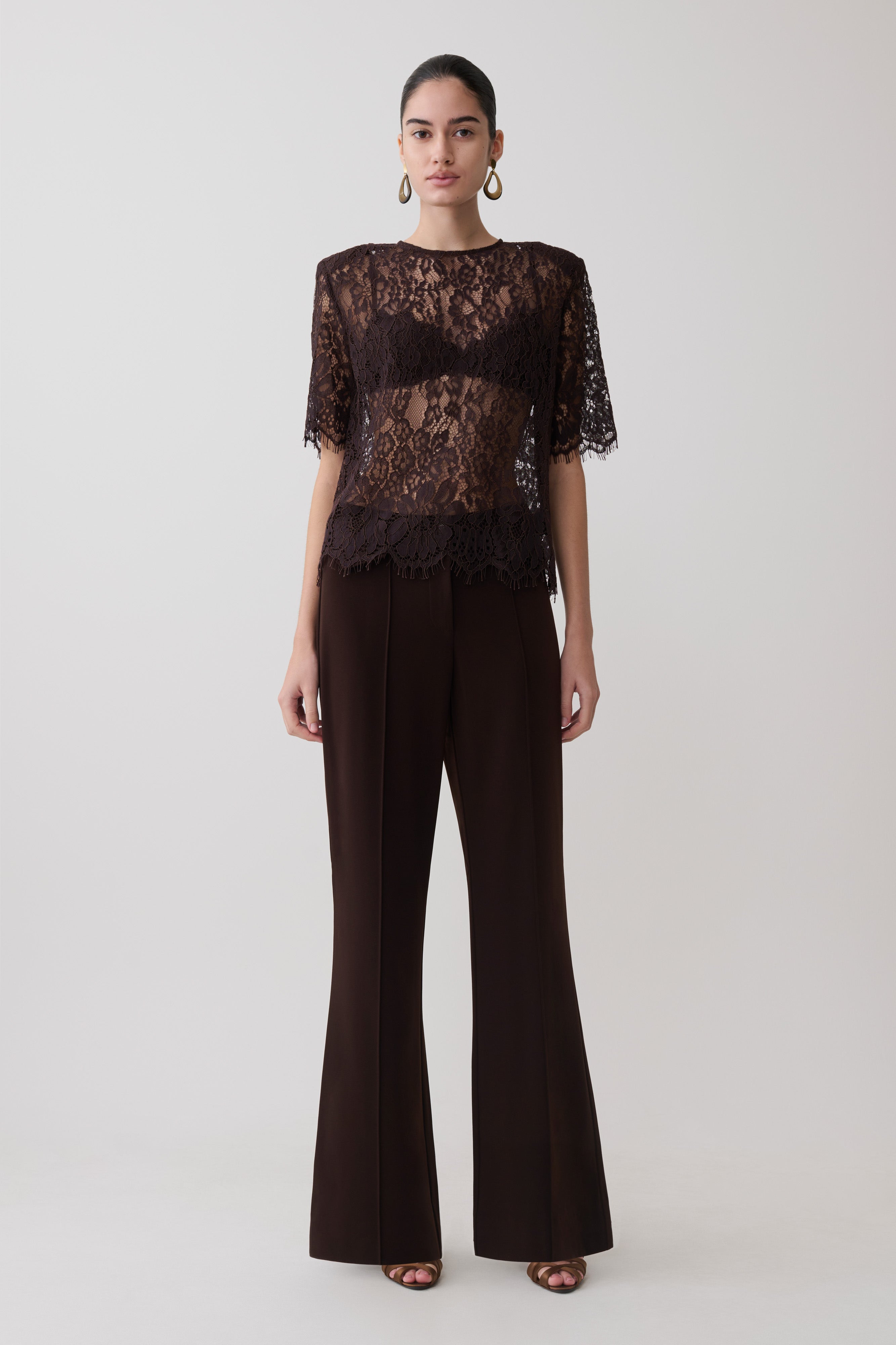 Gigi Lace Bralette in Dark Chocolate – Chic&Drifts