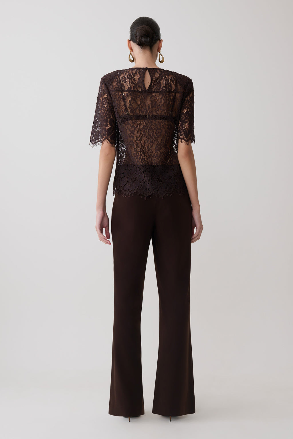Gigi Lace Bralette in Dark Chocolate – Chic&Drifts