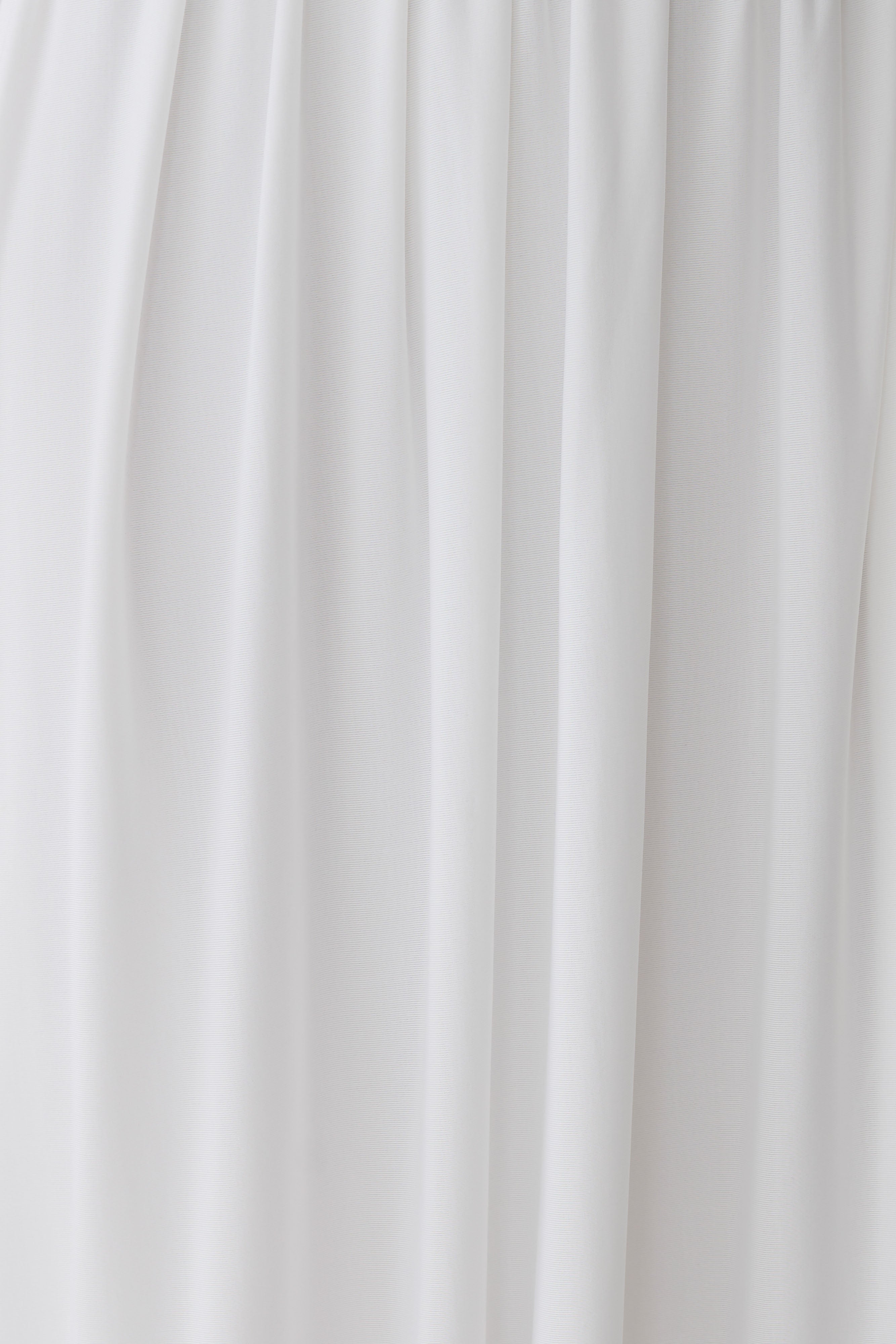 Banks Bubble Hem Midi Skirt in White – Chic&Drifts