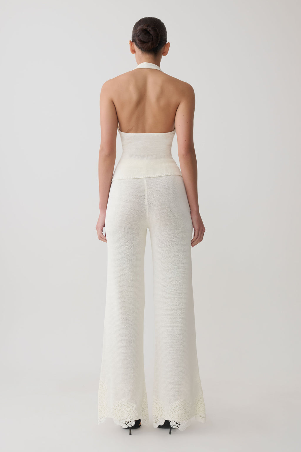 Salley Crochet Pants in Ivory – Chic&Drifts