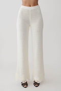 Salley Crochet Pants in Ivory – Chic&Drifts