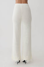Salley Crochet Pants in Ivory – Chic&Drifts