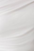 Corinna Modal One Shoulder Midi Dress in White – Chic&Drifts