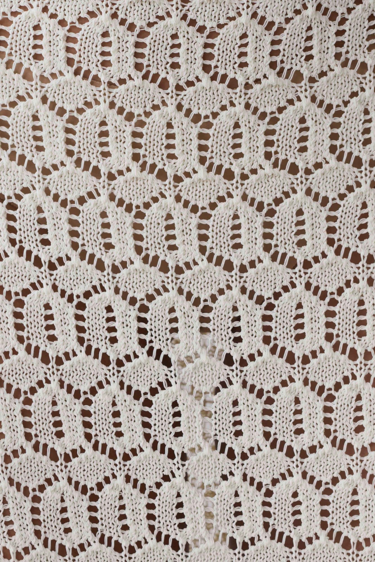 Courtney Crochet Knit Maxi Skirt in Ivory – Chic&Drifts