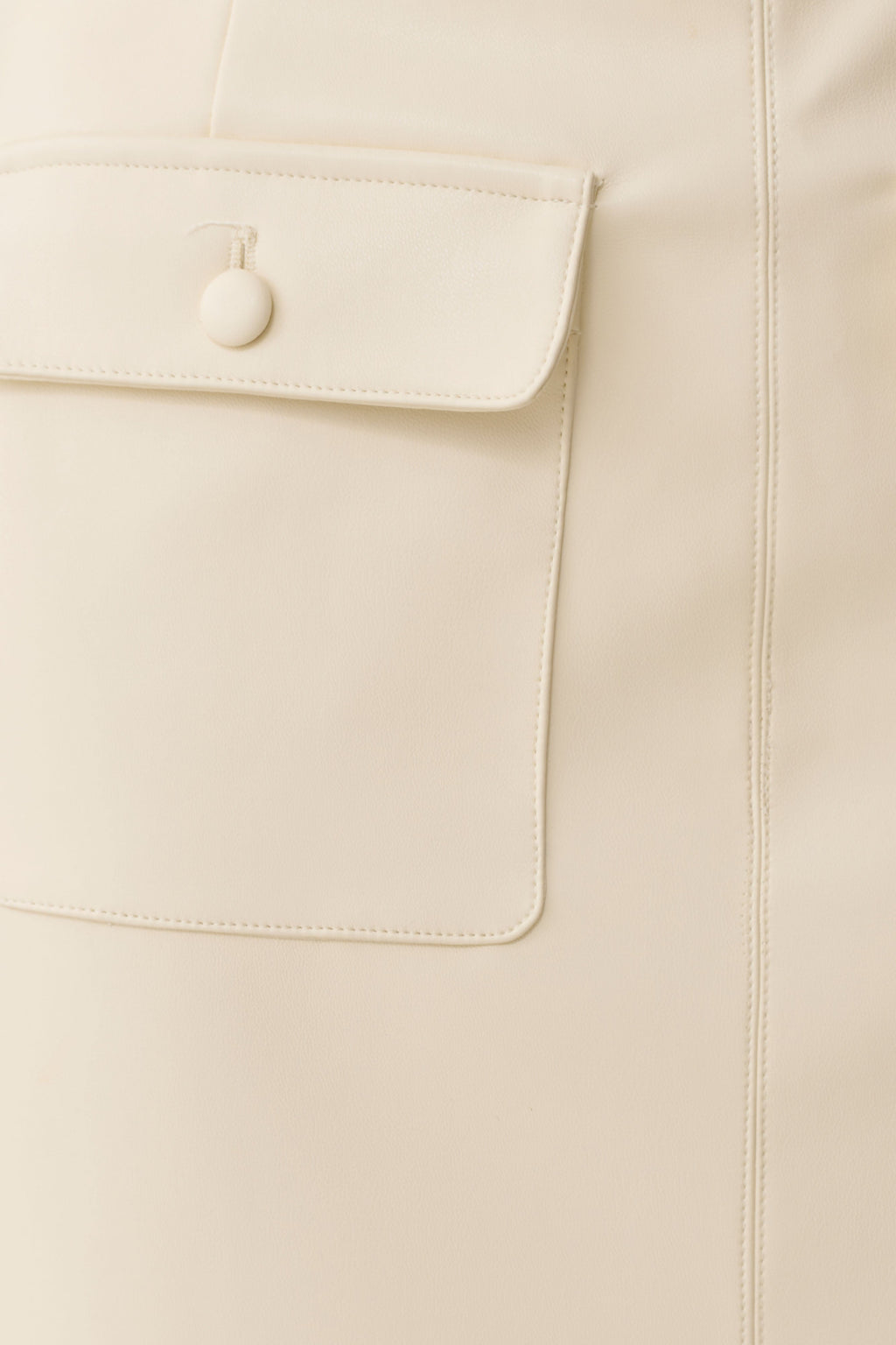 Winslet Faux Leather Maxi Skirt in Bone – Chic&Drifts