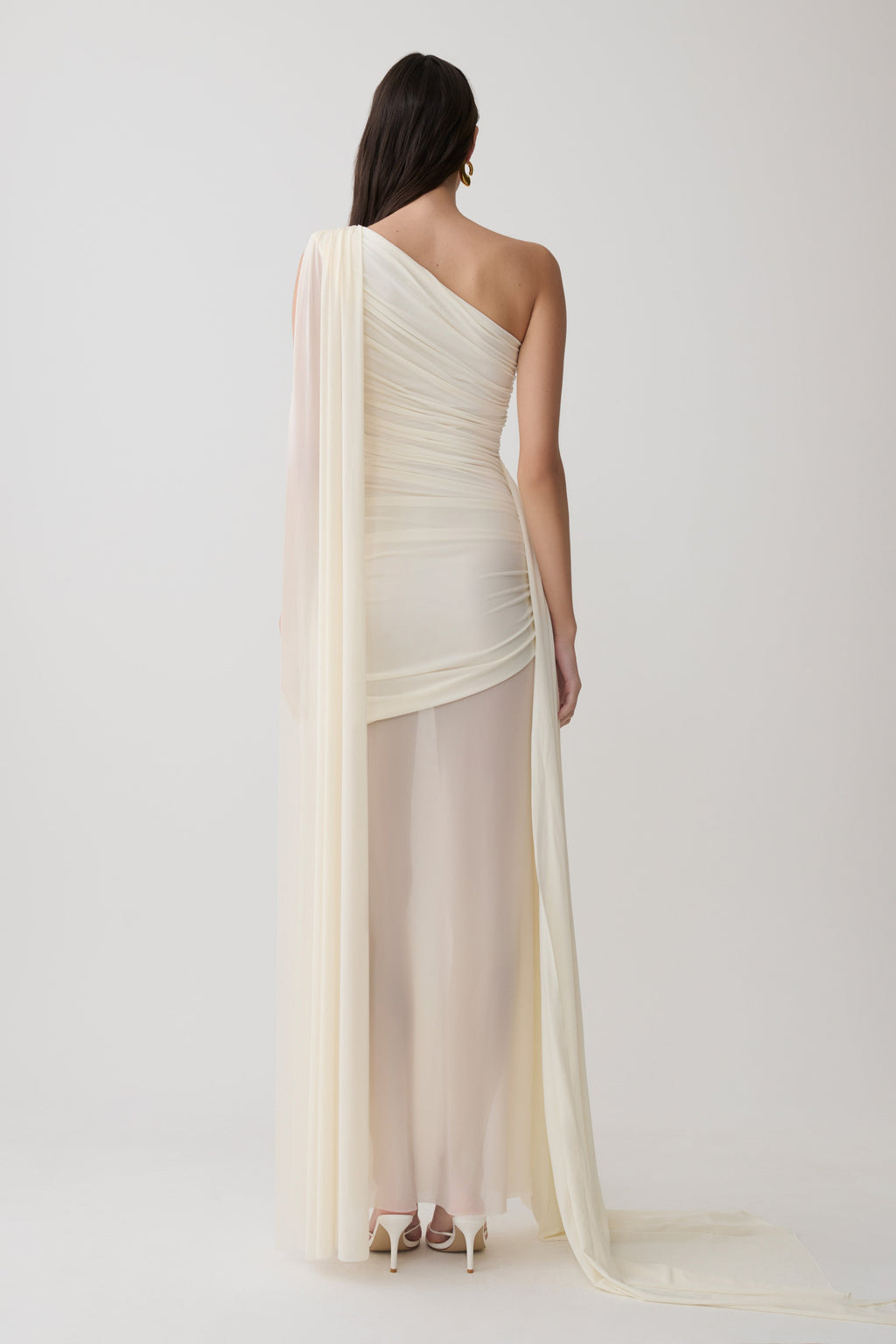 Asher Slinky One Shoulder Maxi Dress