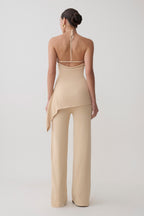 Tula Longline Knit Top in Natural – Chic&Drifts