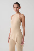 Tula Longline Knit Top in Natural – Chic&Drifts
