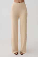 Tula Knit Pants in Natural – Chic&Drifts