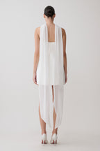 Orellia Strapless Suiting Mini Dress in Ivory – Chic&Drifts