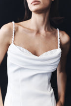 Liliane Suiting Mini Dress in Ivory – Chic&Drifts