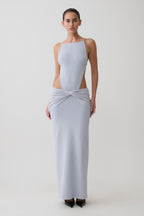 Nathaelie Sleeveless Maxi Dress in Sky Blue – Chic&Drifts