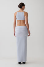 Nathaelie Sleeveless Maxi Dress in Sky Blue – Chic&Drifts