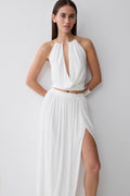 Banks Halter Neck Top With Hardware in White – Chic&Drifts