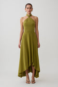 Bambi Dry Jersey Maxi Skirt in Martini Olive – Chic&Drifts