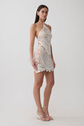 Marvin Crochet Halter Top in Ivory – Chic&Drifts