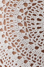 Marvin Crochet Mini Skirt in Ivory – Chic&Drifts