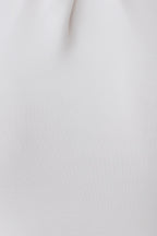 Bambi Twisted Neck Bodysuit in White – Chic&Drifts