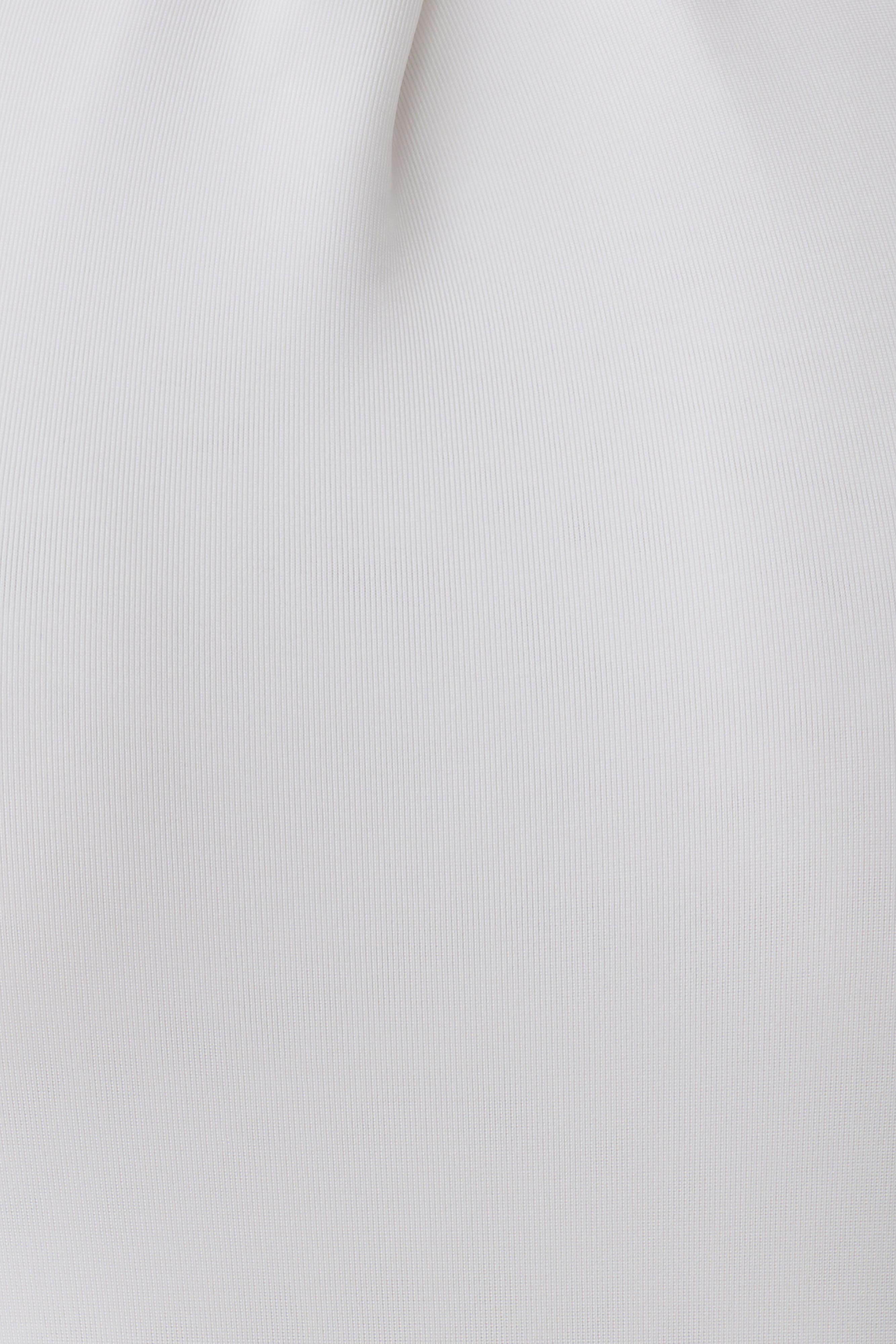 Bambi Twisted Neck Bodysuit in White – Chic&Drifts