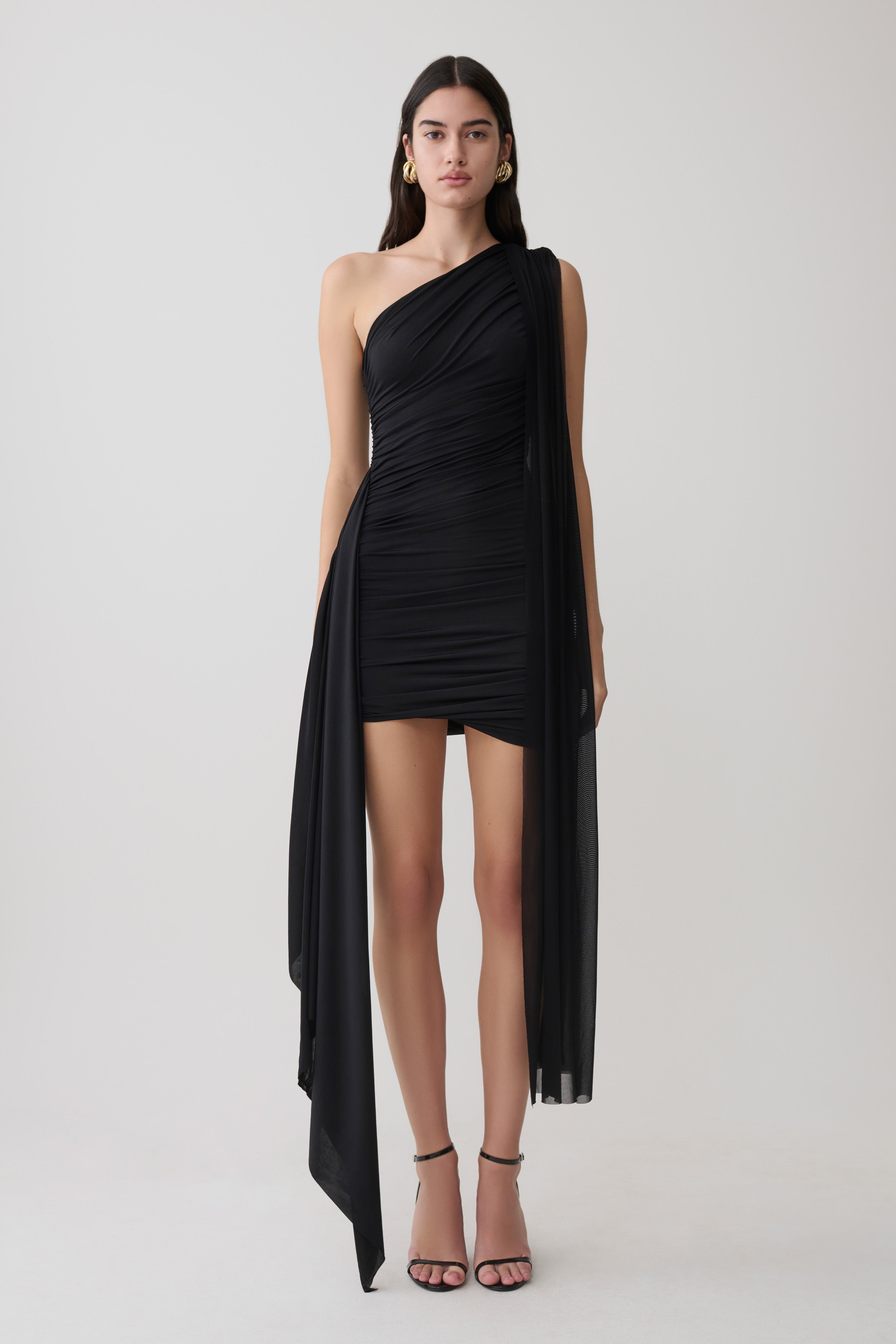 Asher Mini Dress in Black – Chic&Drifts