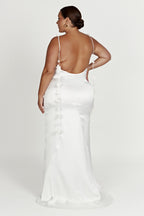 Elenora Rose Gown in White – Chic&Drifts