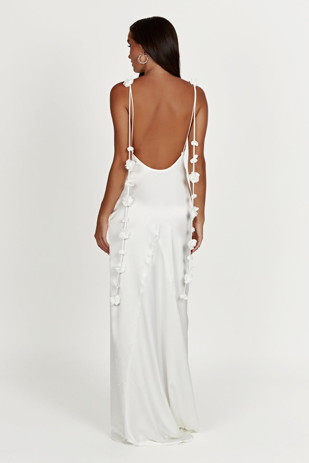 Elenora Rose Gown in White – Chic&Drifts