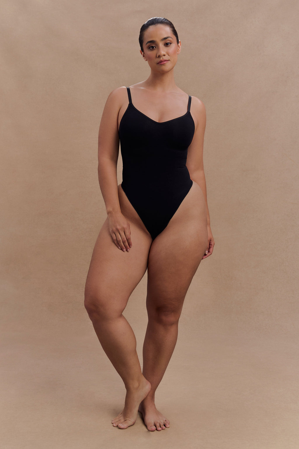 Alyssa Backless Shapewear Bodysuit in Black – Chic&Drifts