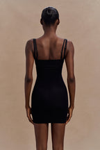 Jocelyn Backless Shapewear Mini Dress in Black – Chic&Drifts