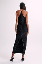 Tierra Sequin Maxi Dress in Black – Chic&Drifts