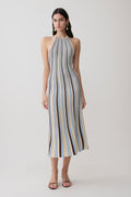 Dalani Halterneck Knit Midi Dress