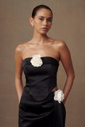 Margot Strapless Rose Corset in Black – Chic&Drifts