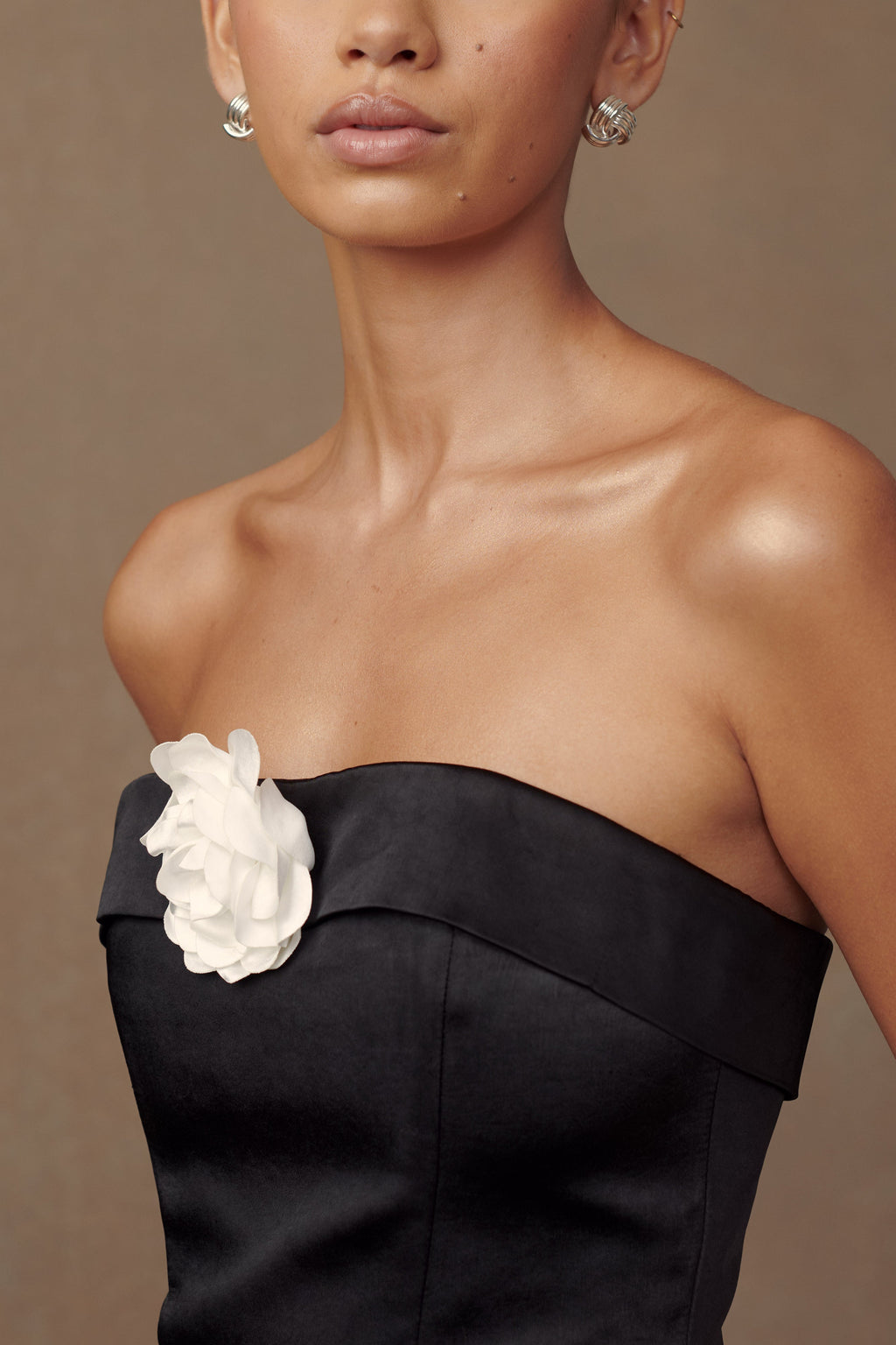 Margot Strapless Rose Corset in Black – Chic&Drifts
