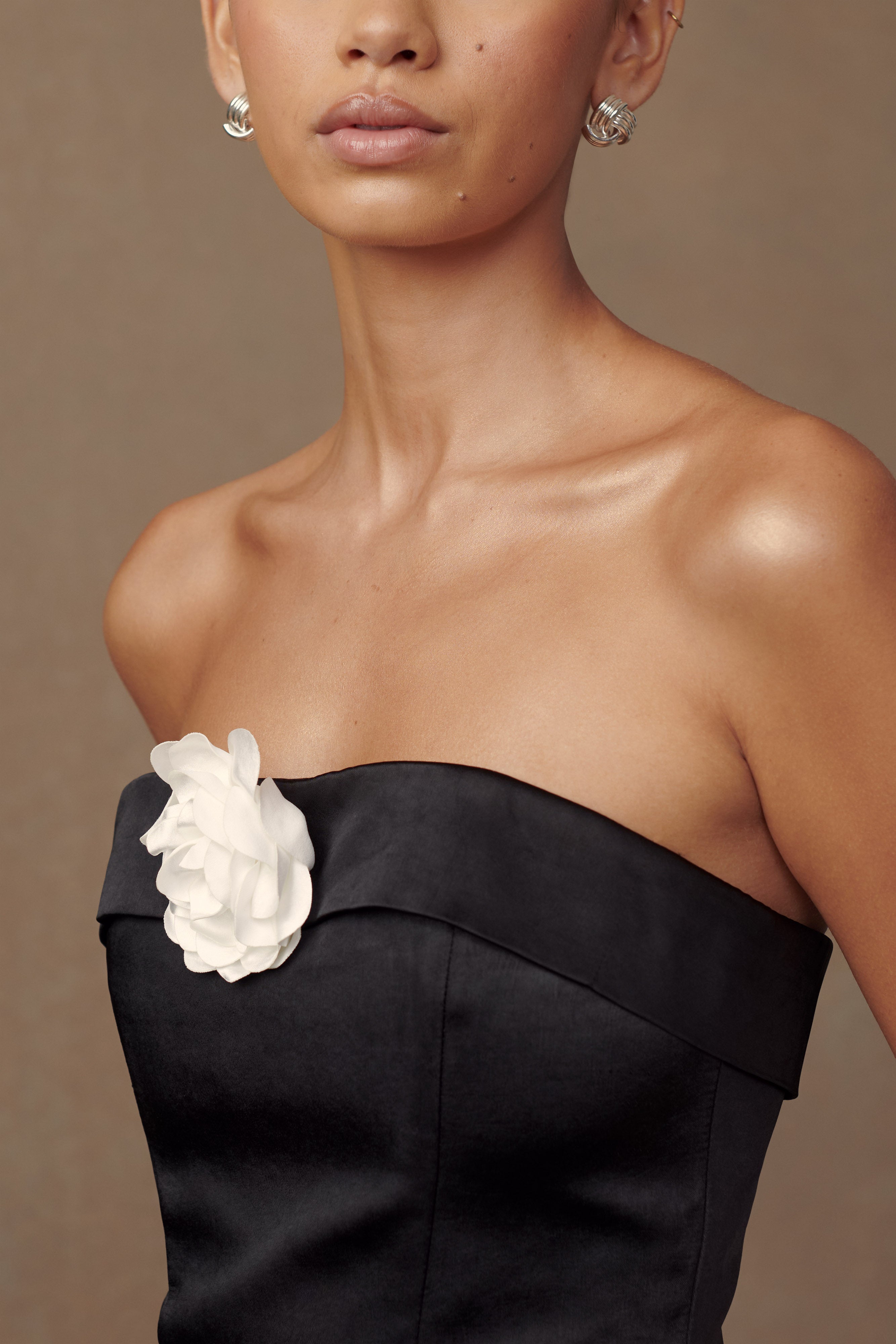 Margot Strapless Rose Corset in Black – Chic&Drifts