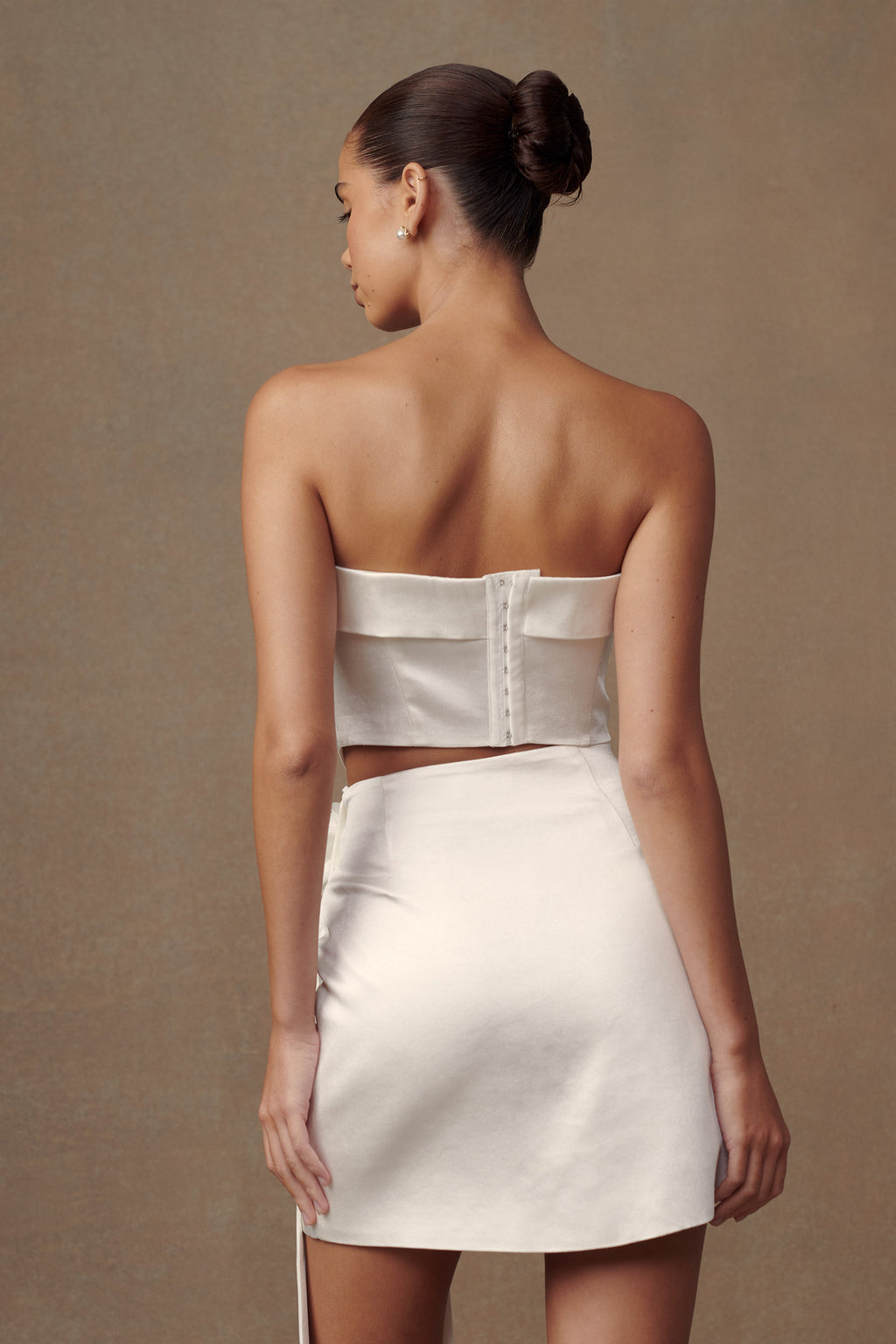 Margot Strapless Rose Corset in White – Chic&Drifts