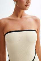Rian Strapless Knit Mini Dress in Cream – Chic&Drifts