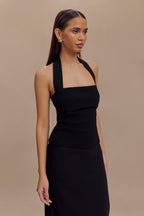 Amelita Suiting Halter Top in Black – Chic&Drifts