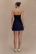 Rosalyn Mini Denim Skort in Indigo Blue – Chic&Drifts