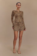 Marissa Knit Mini Skirt in Leopard Print – Chic&Drifts