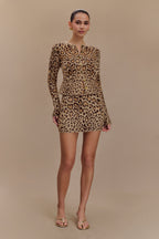 Marissa Knit Mini Skirt in Leopard Print – Chic&Drifts