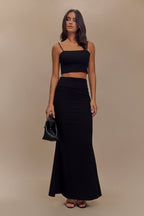 Grace Suiting Crop Top in Black – Chic&Drifts