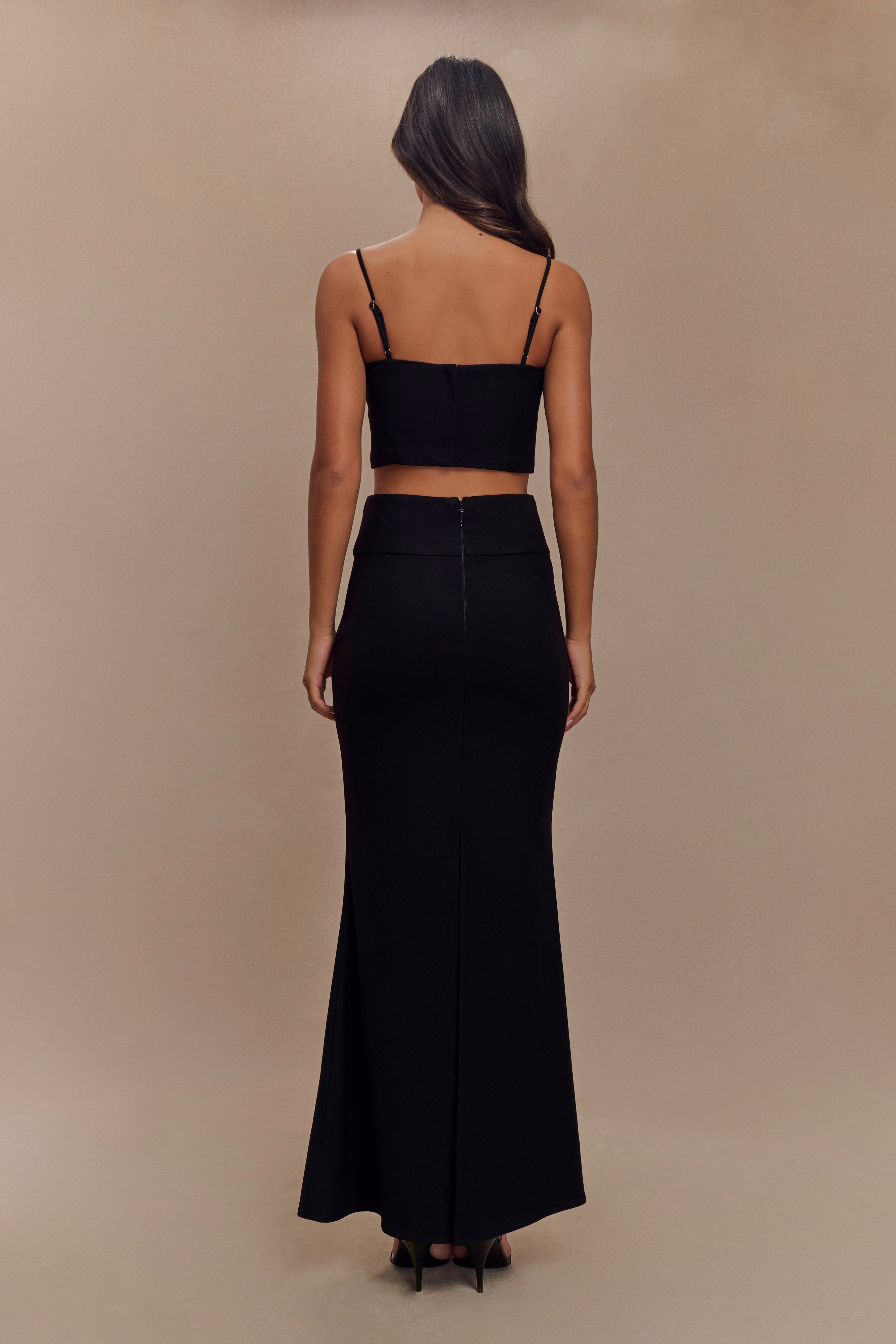 Grace Suiting Crop Top in Black – Chic&Drifts