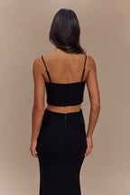 Grace Suiting Crop Top in Black – Chic&Drifts