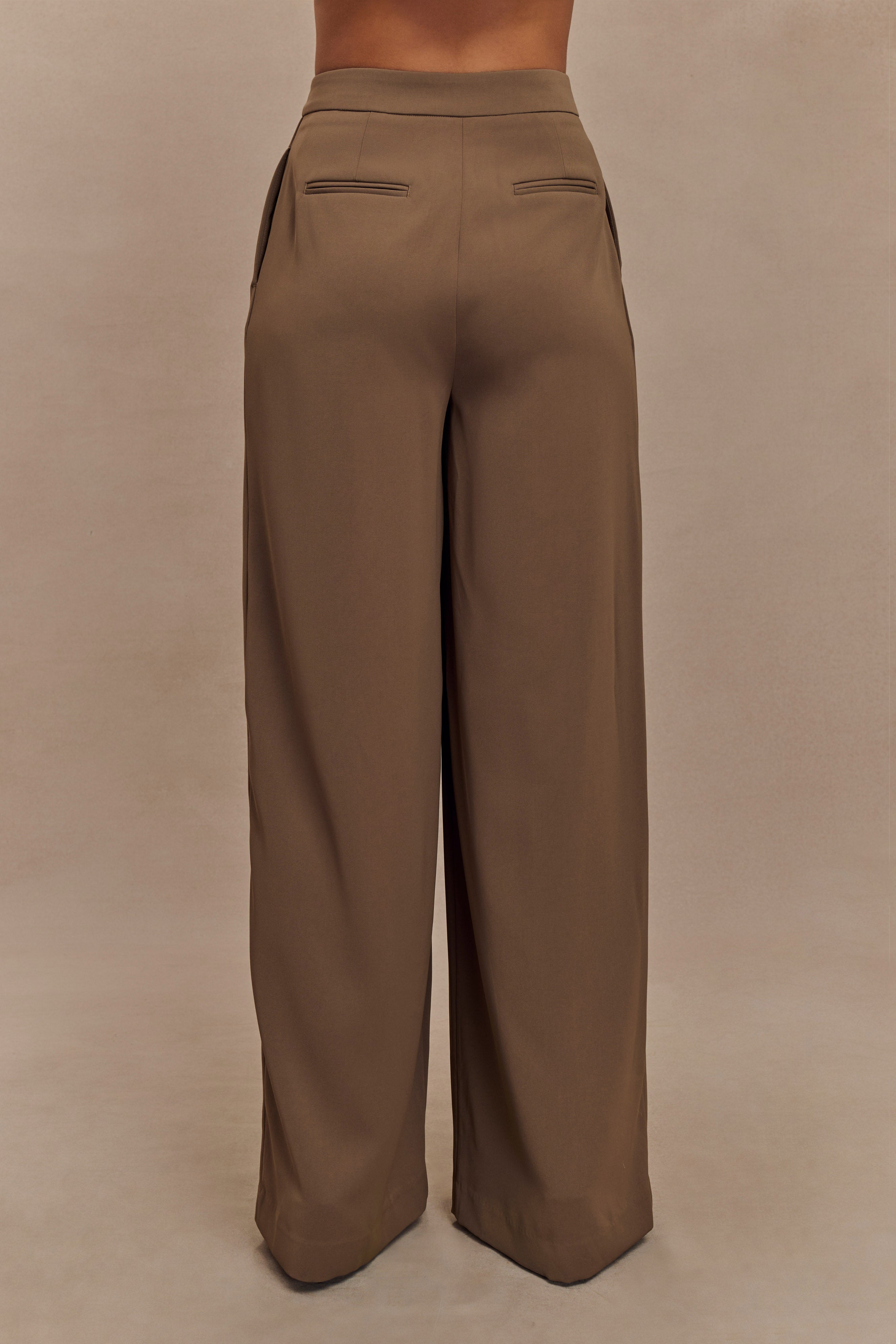 Faith Suiting Wide Leg Pant in Cacao Brown – Chic&Drifts