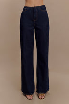 Caitlin Mid Rise Jeans in Indigo Blue – Chic&Drifts