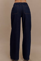 Caitlin Mid Rise Jeans in Indigo Blue – Chic&Drifts