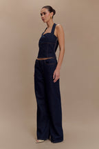 Caitlin Mid Rise Jeans in Indigo Blue – Chic&Drifts