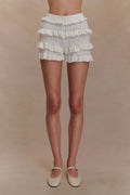 Amy Pointelle Knit Frill Bloomers in Ivory – Chic&Drifts