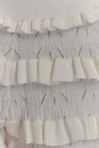 Amy Pointelle Knit Frill Bloomers in Ivory – Chic&Drifts